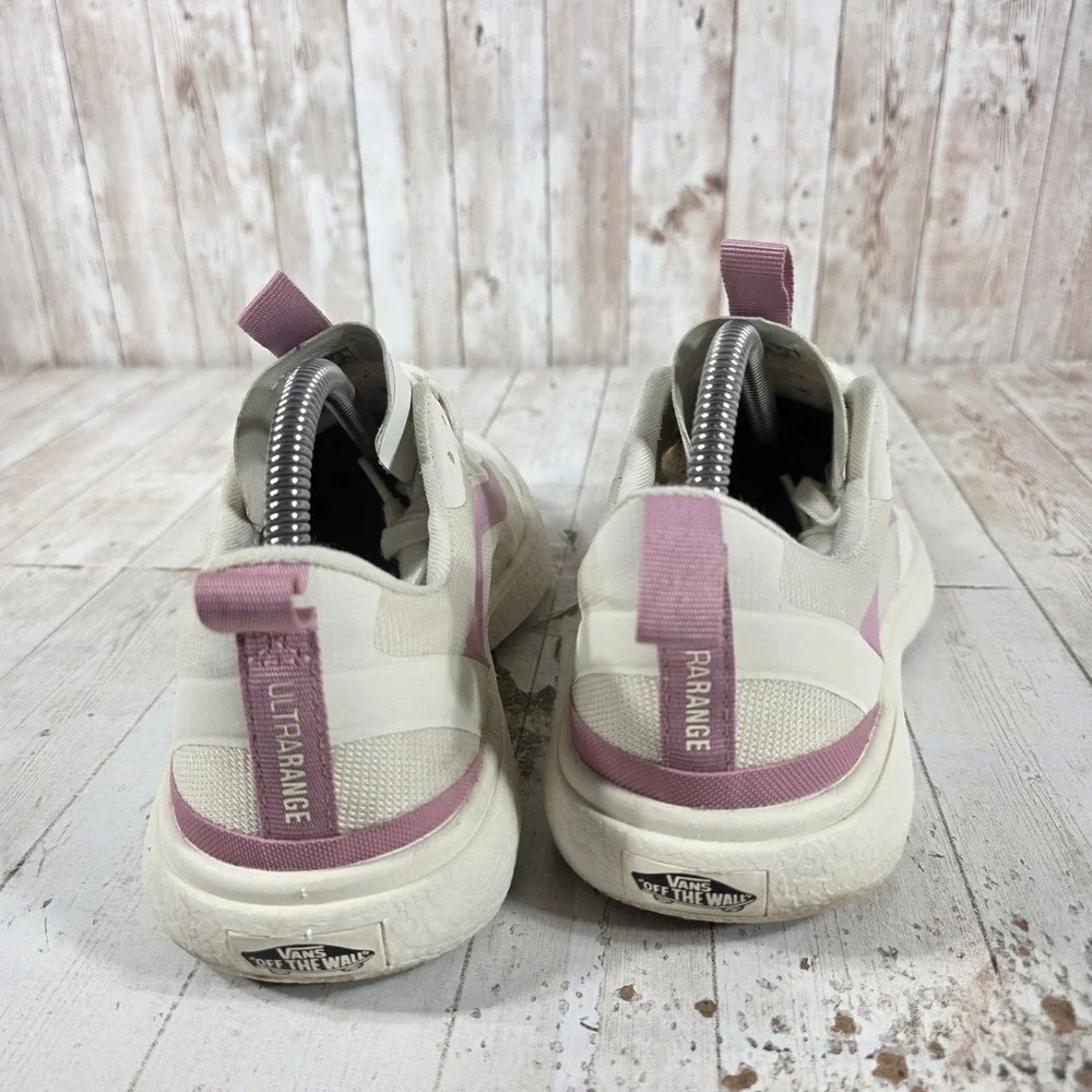 Vans UltraRange EXO Cream Mauve Low Top Sneakers Womens 9 Mens 7.5 721356